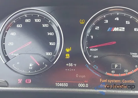 2015 BMW M235 z USA, uszkodzony, nr VIN WBA1J7C5XFV358202